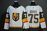 Vegas Golden Knights 75 Ryan Reaves White With Special Glittery Logo Adidas Jersey,baseball caps,new era cap wholesale,wholesale hats
